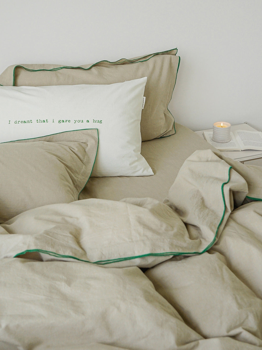 Linen Washed Cotton Bedding Set