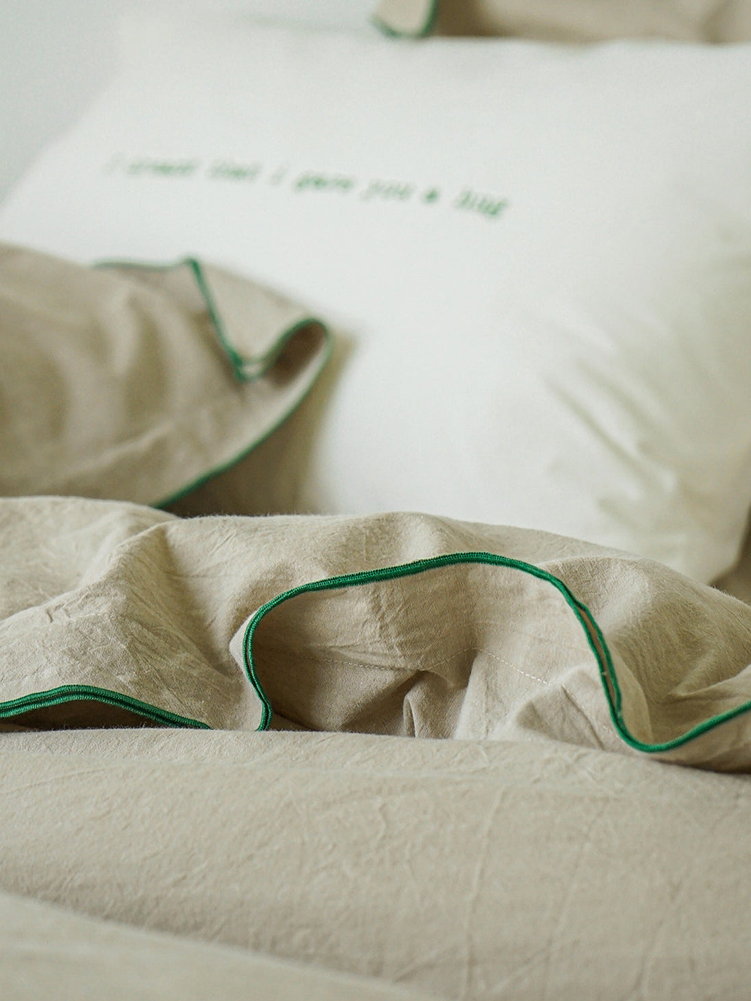 Linen Washed Cotton Bedding Set