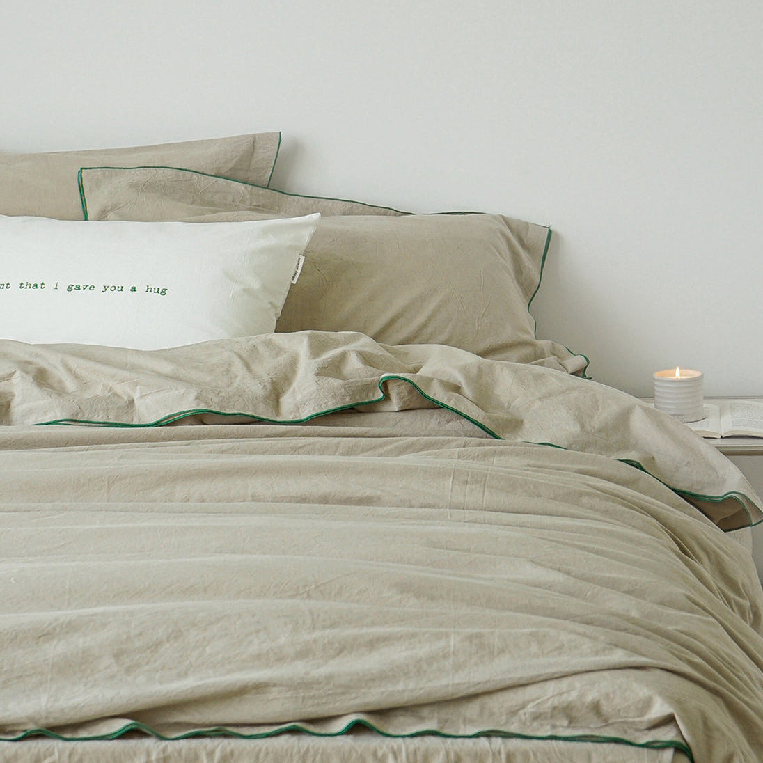 Linen Washed Cotton Bedding Set