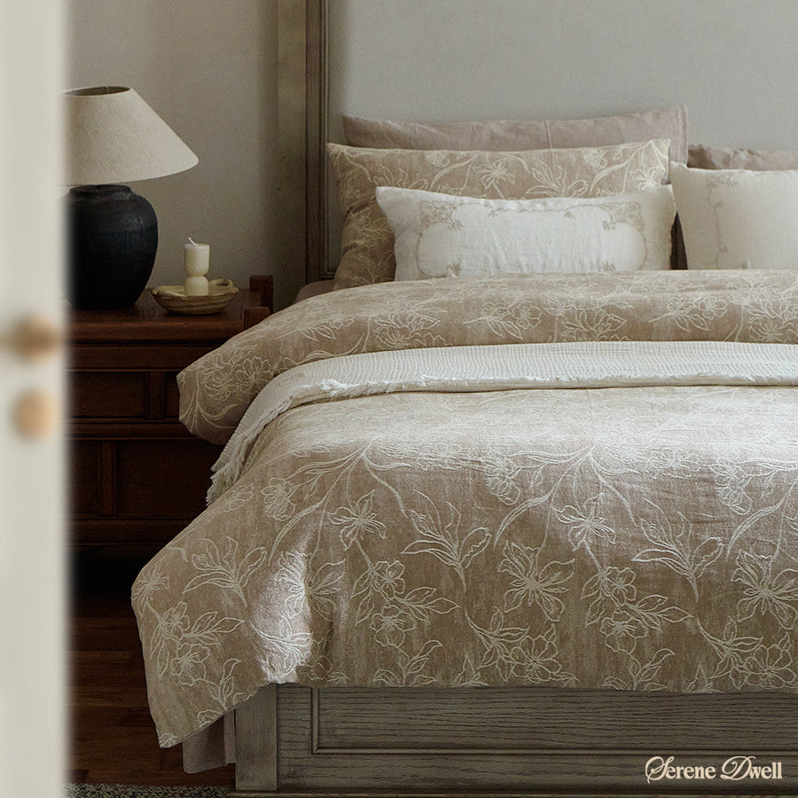 Talia Jacquard Bedding Set