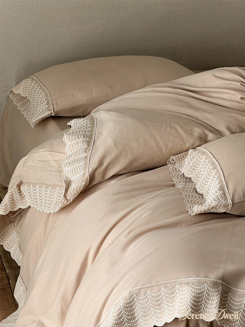 Marielle Pastel Twill Bedding Set