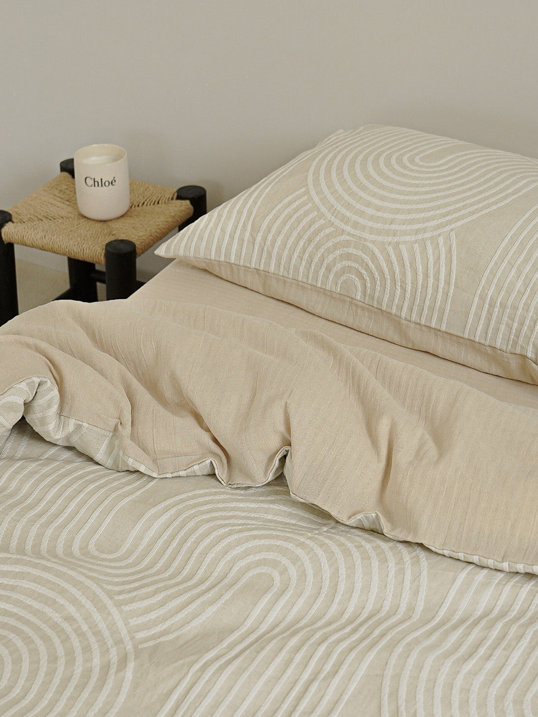 Jacquard Geometric Bedding Set