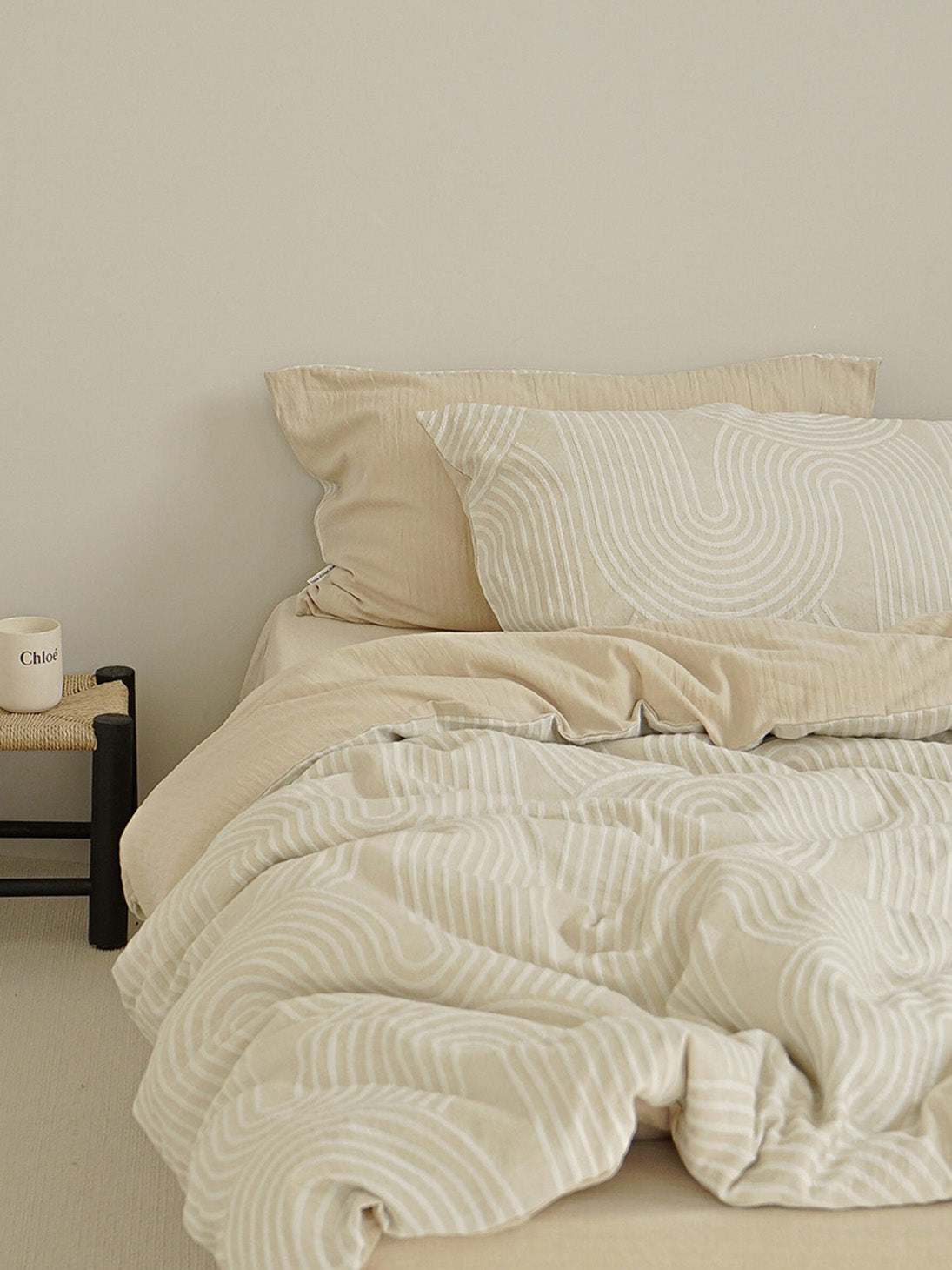 Jacquard Geometric Bedding Set
