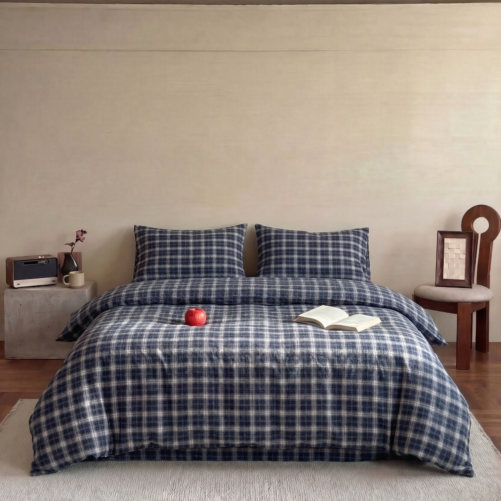 Levi Gingham Bedding Set
