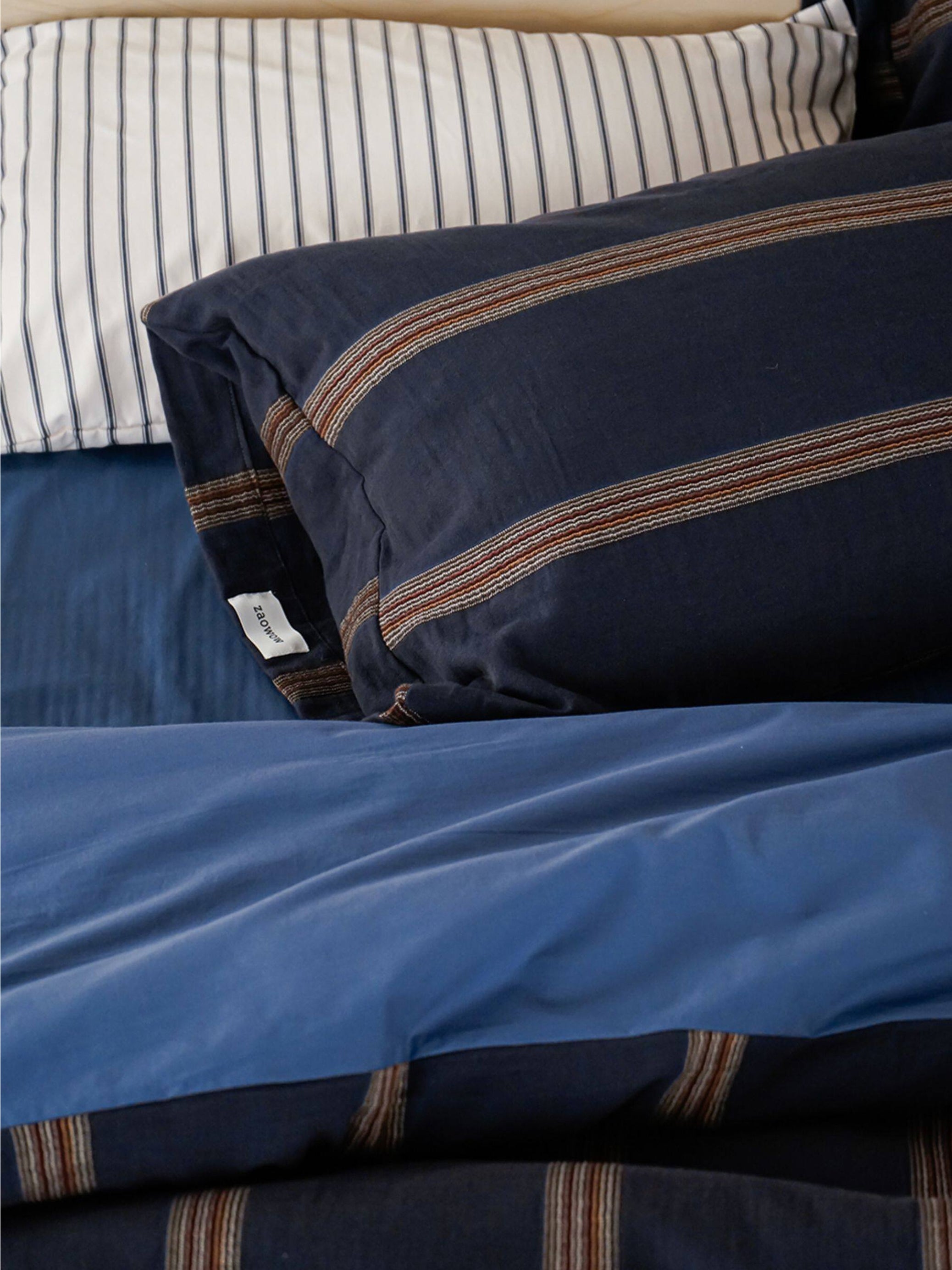 Textured Jacquard Sateen Cotton Bedding Set