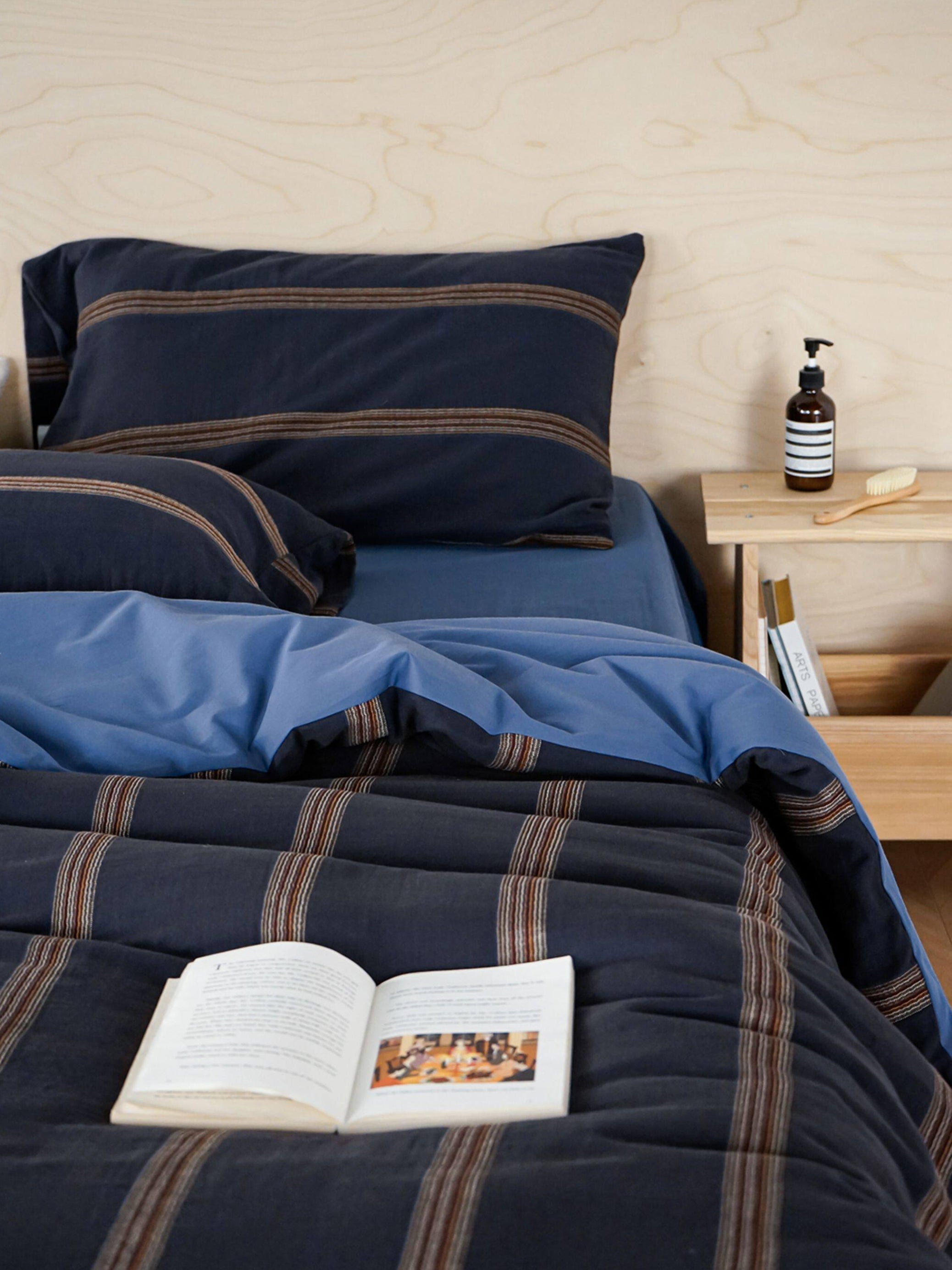 Textured Jacquard Sateen Cotton Bedding Set