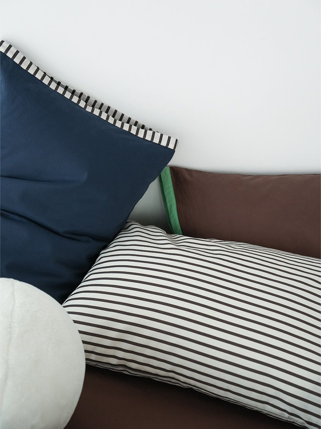 Brushed Cotton Contrast Bedding Set