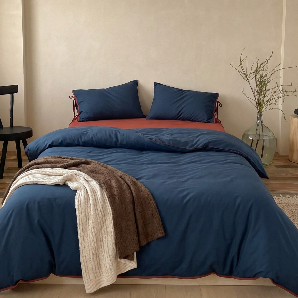 Brianna Knitted Cotton Bedding Set