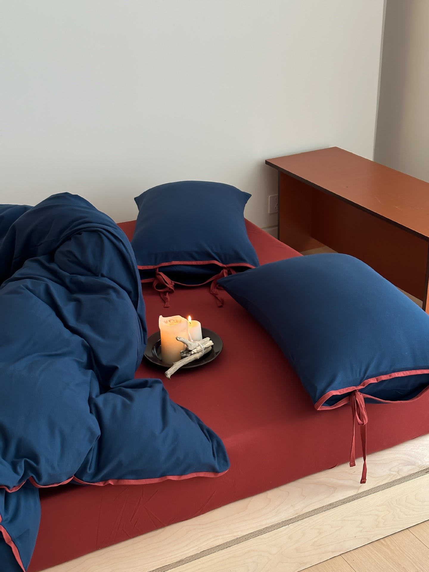 Brianna Knitted Cotton Bedding Set