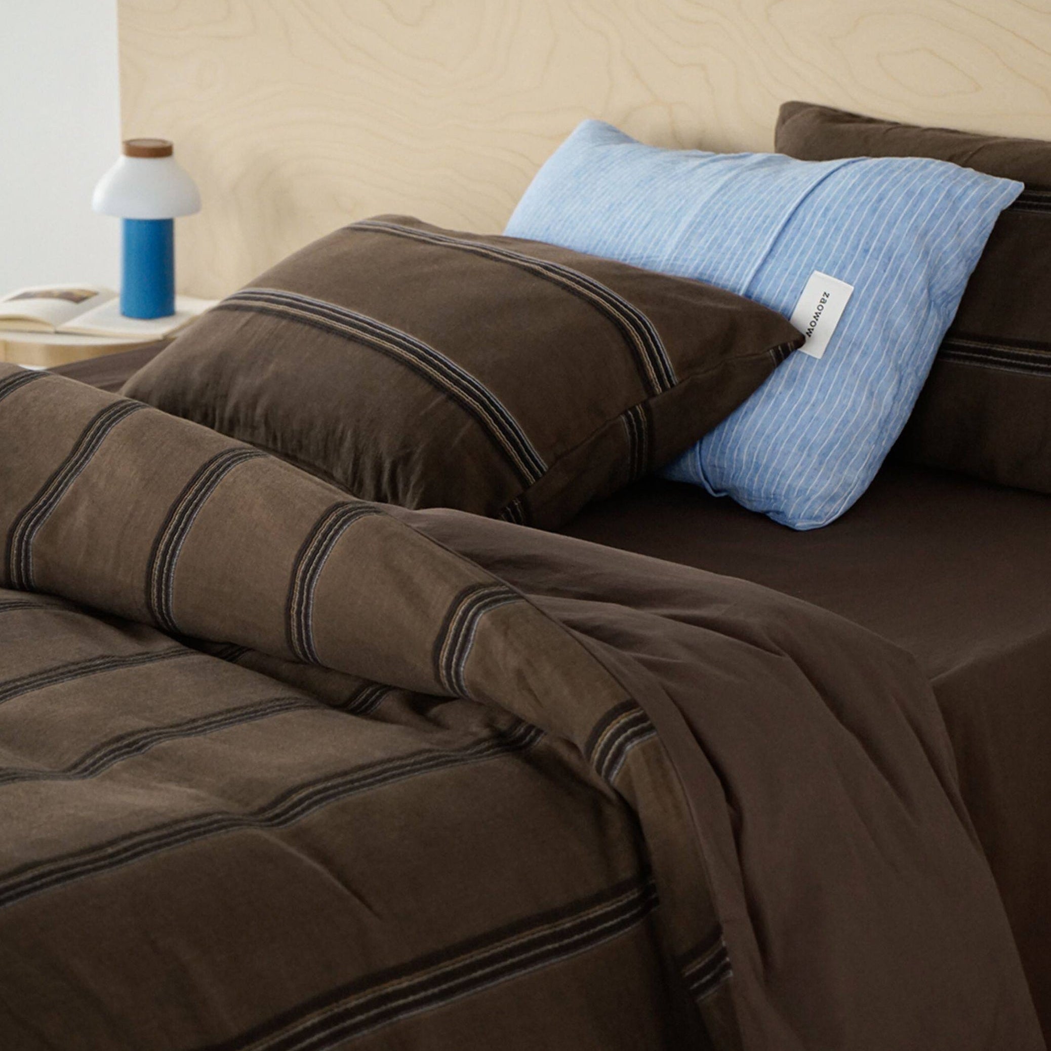 Textured Jacquard Sateen Cotton Bedding Set
