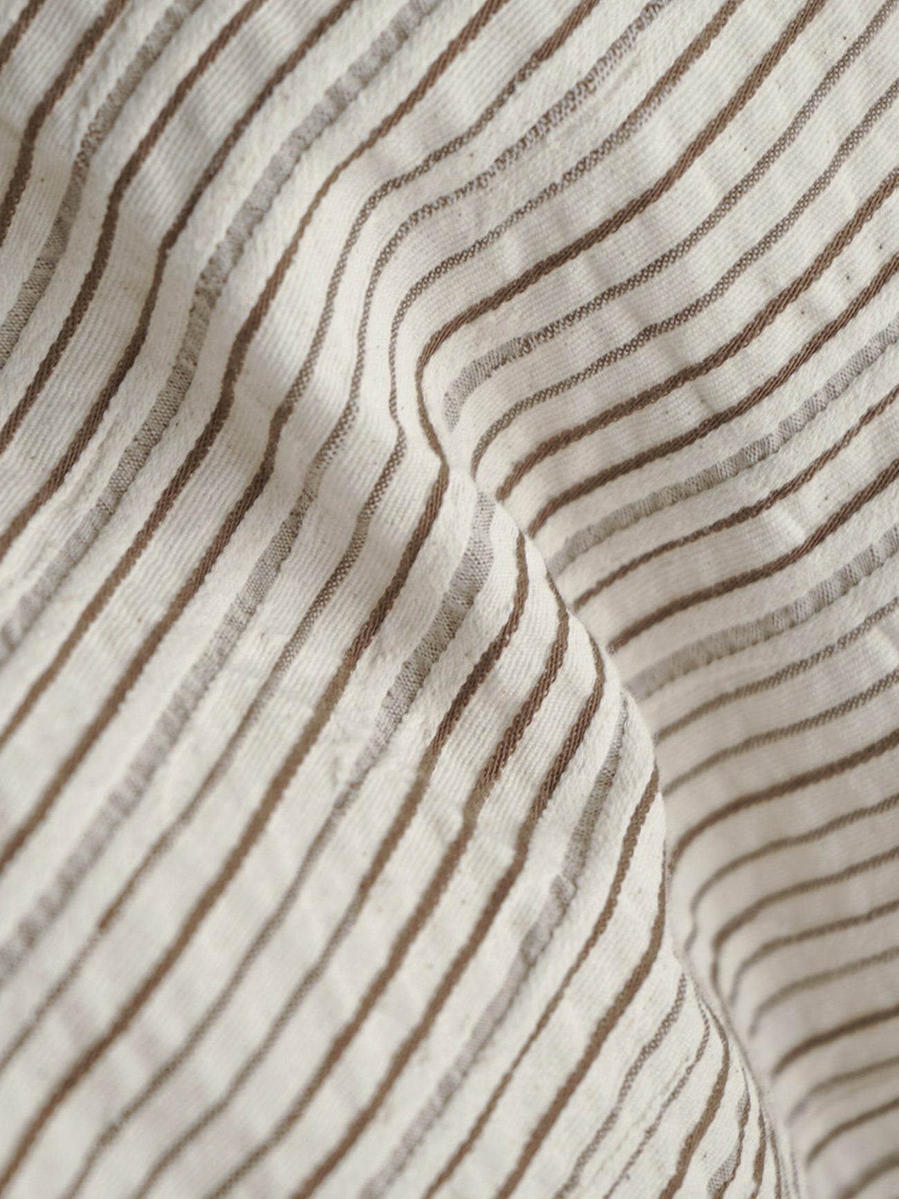 Textured Jacquard Cotton Stripe Bedding Set