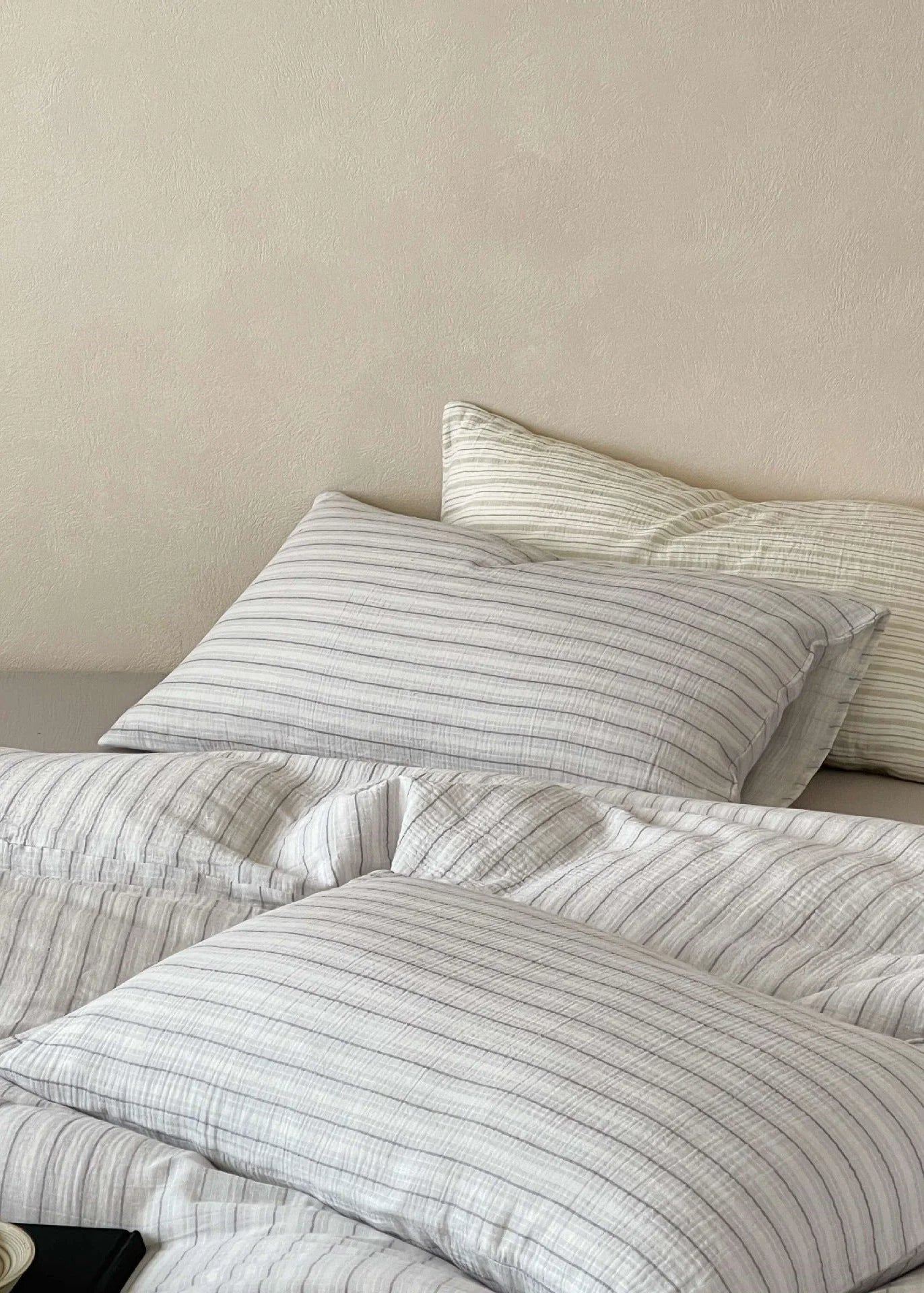 Laurel Striped Pastel Bedding Set