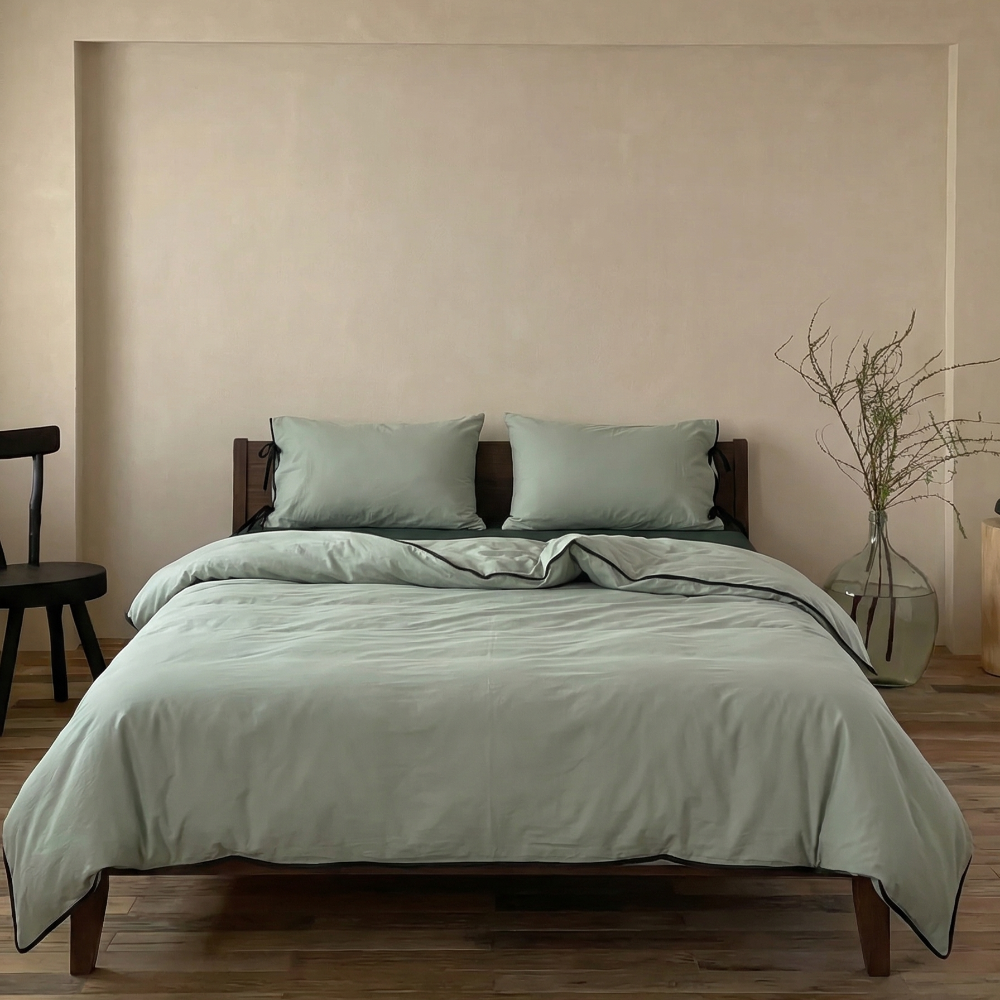 Brianna Knitted Cotton Bedding Set