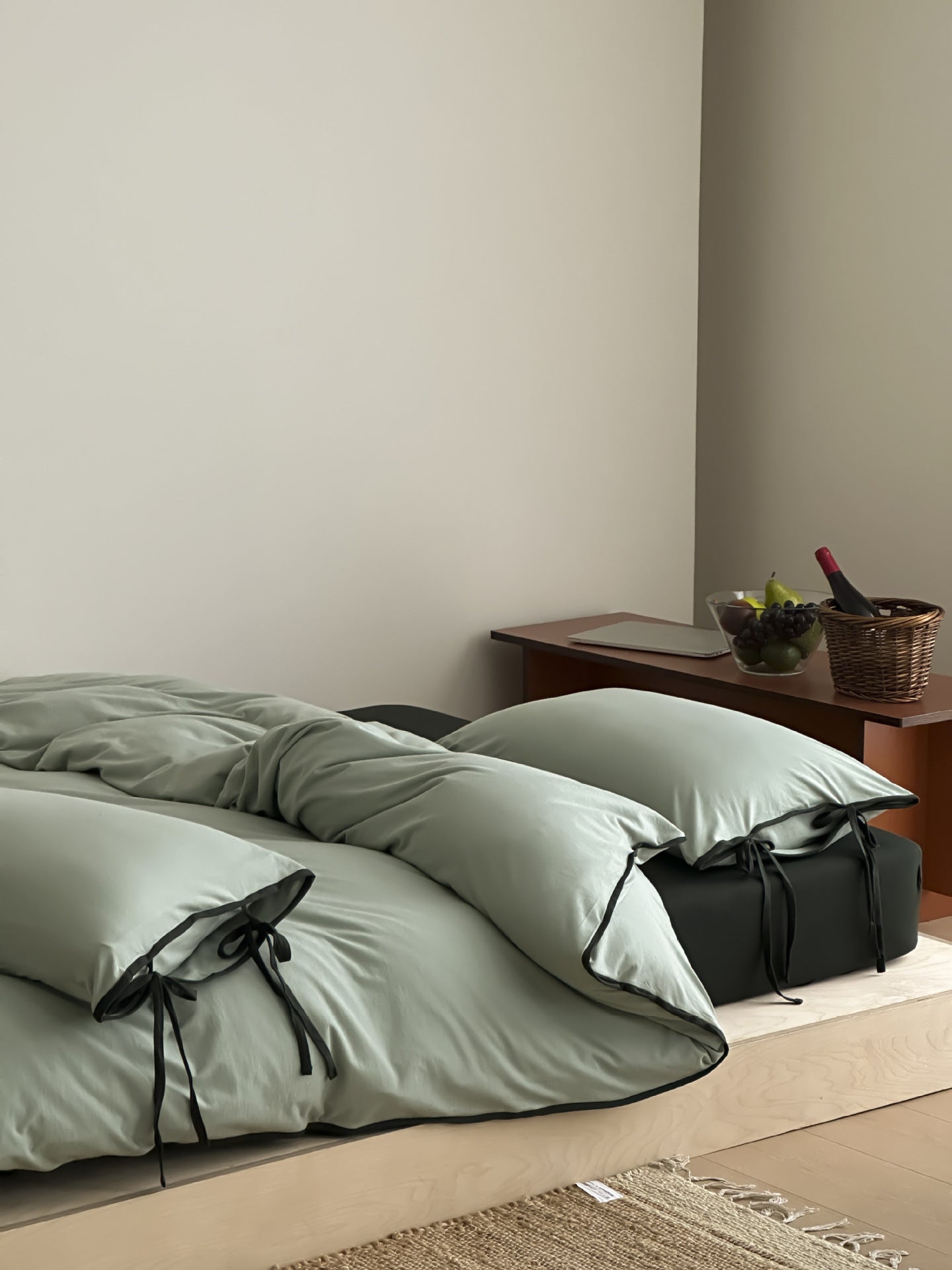Brianna Knitted Cotton Bedding Set