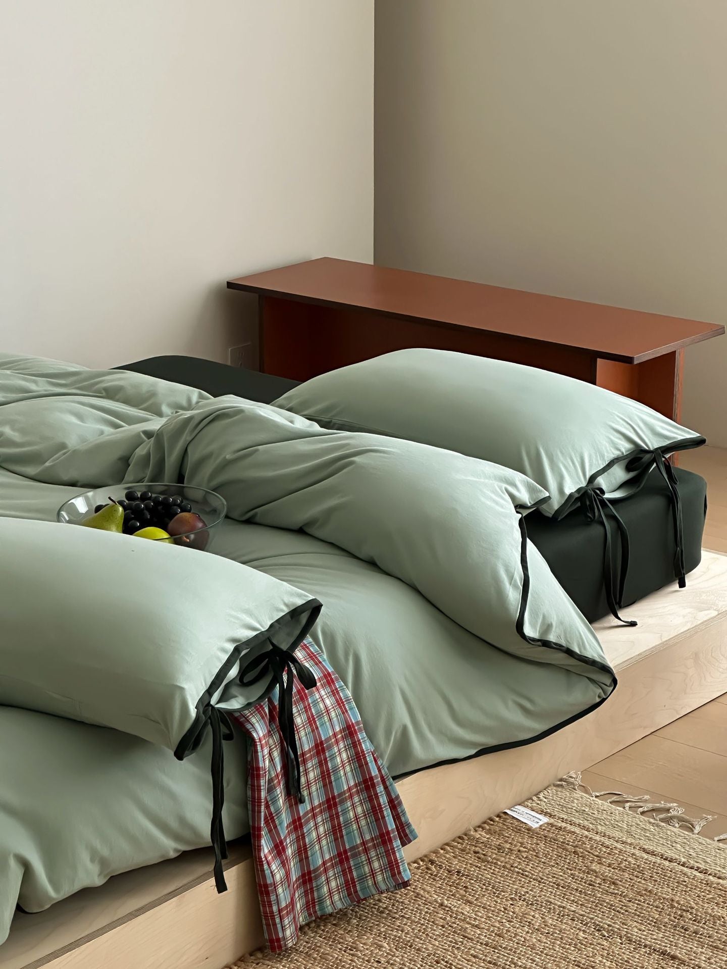 Brianna Knitted Cotton Bedding Set