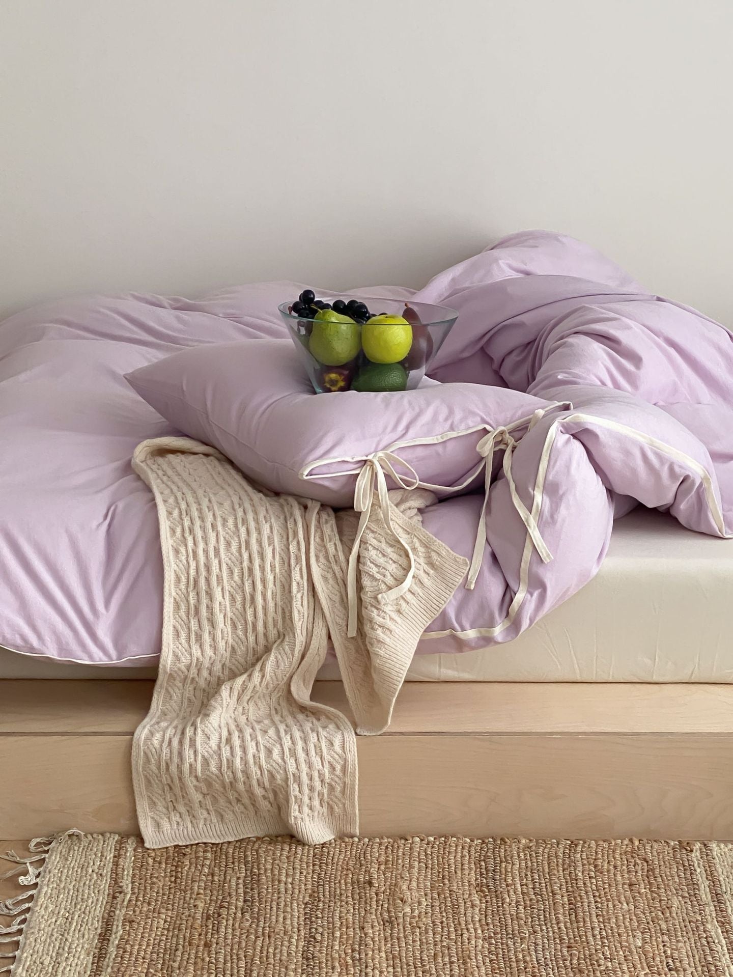 Brianna Knitted Cotton Bedding Set