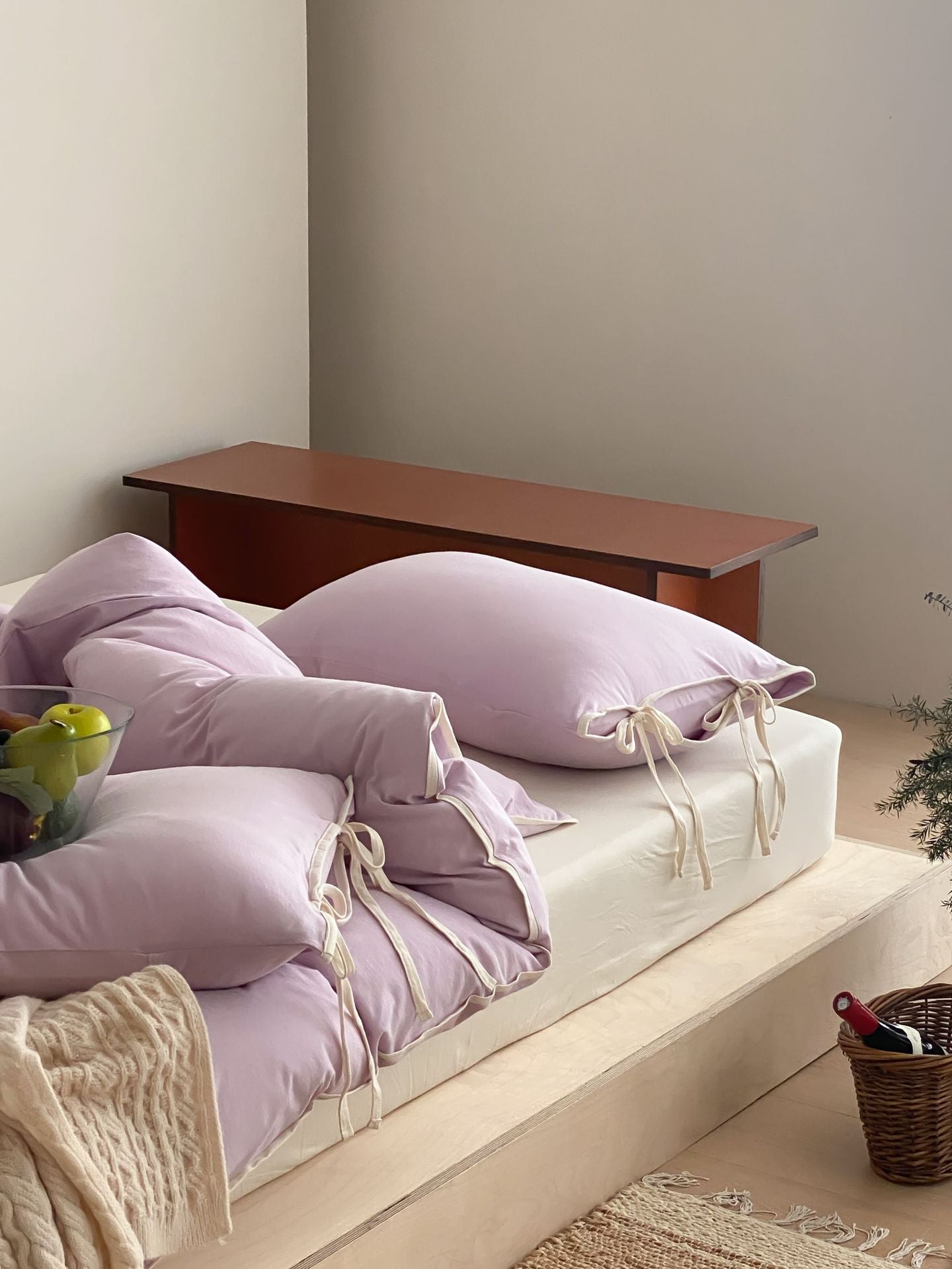 Brianna Knitted Cotton Bedding Set