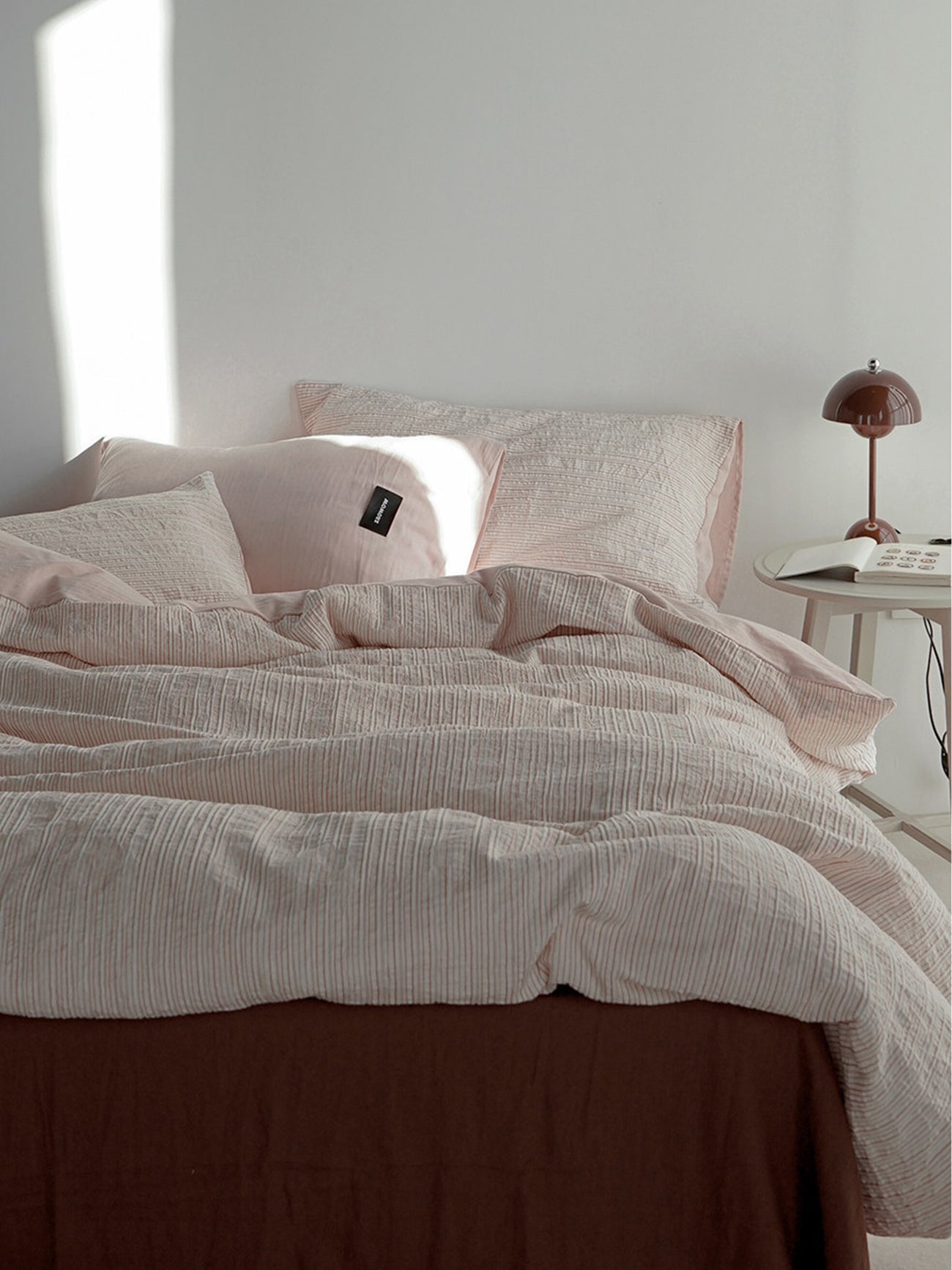 Textured Jacquard Cotton Stripe Bedding Set
