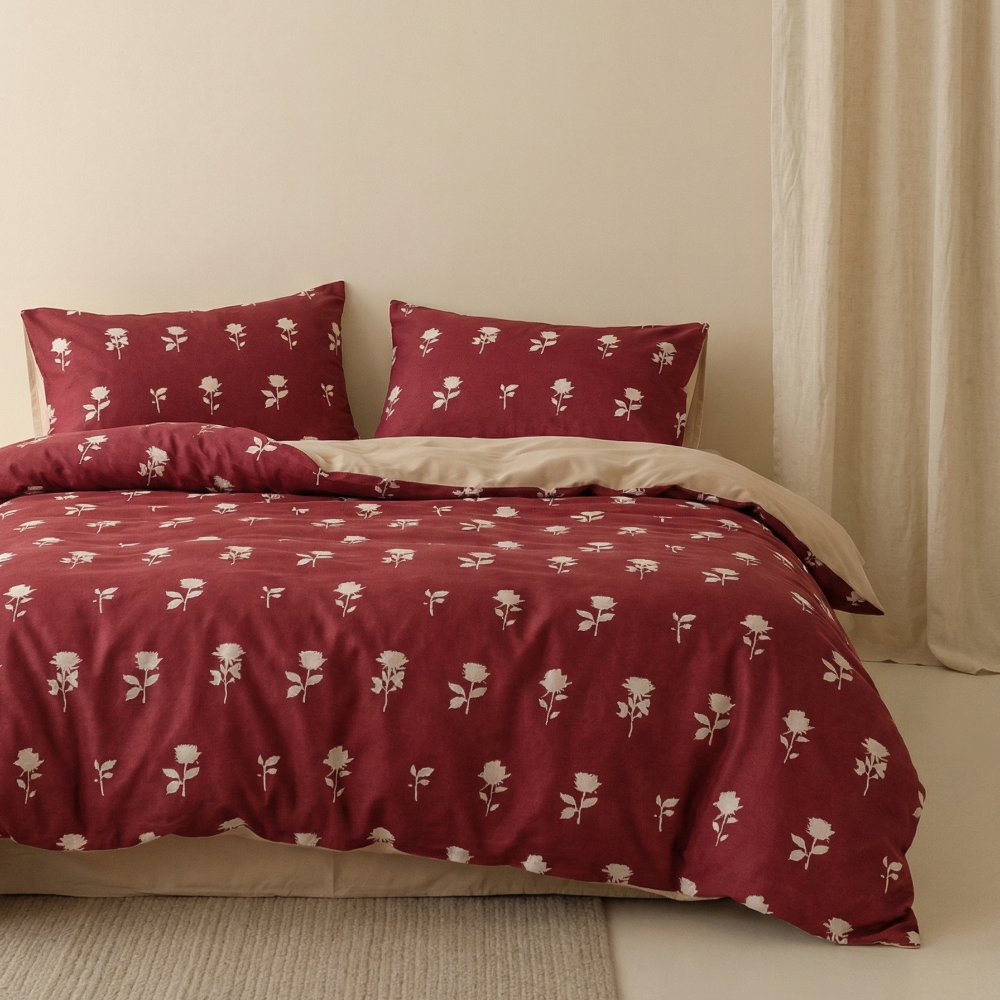 Nadia Floral Jacquard Bedding Set