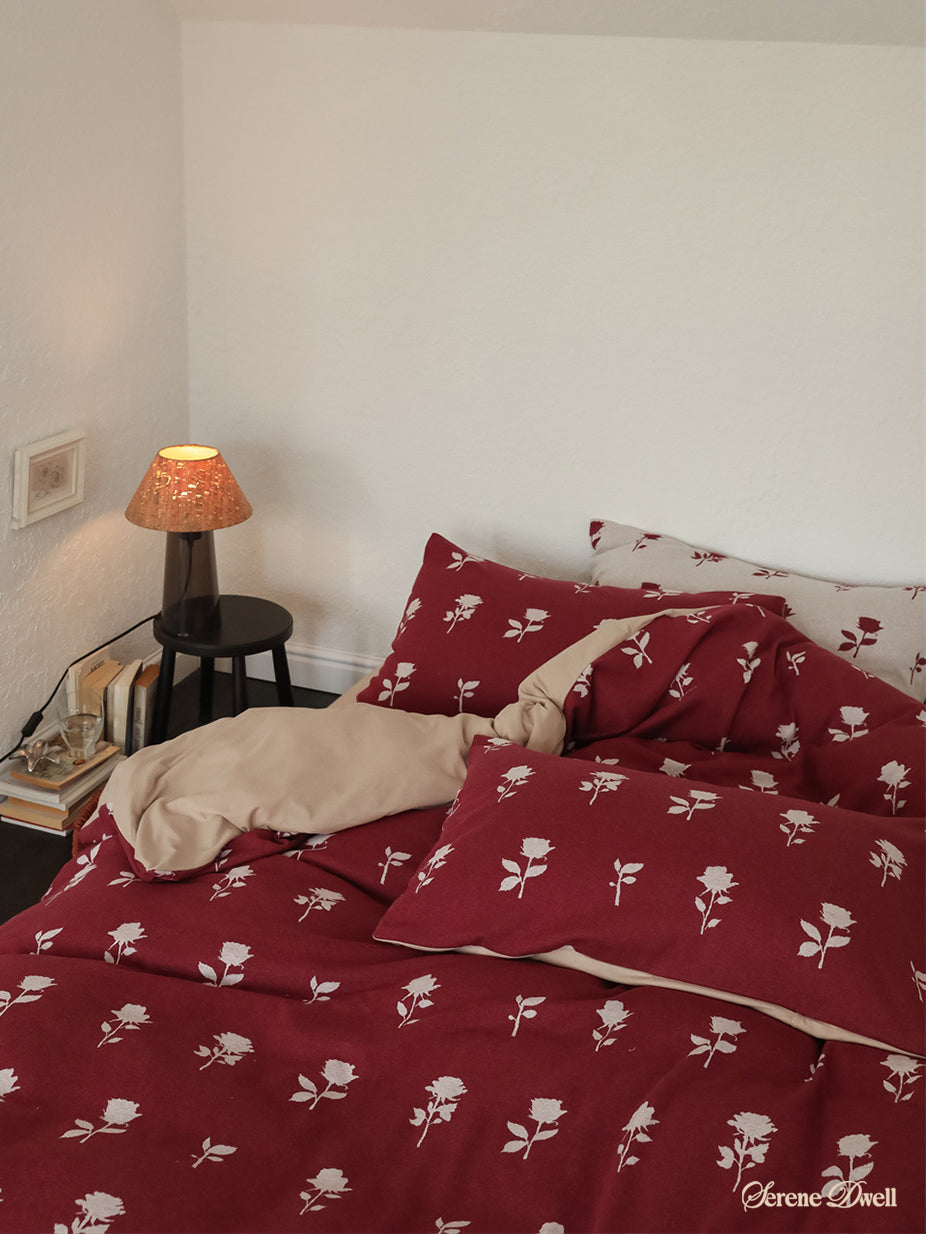 Nadia Floral Jacquard Bedding Set