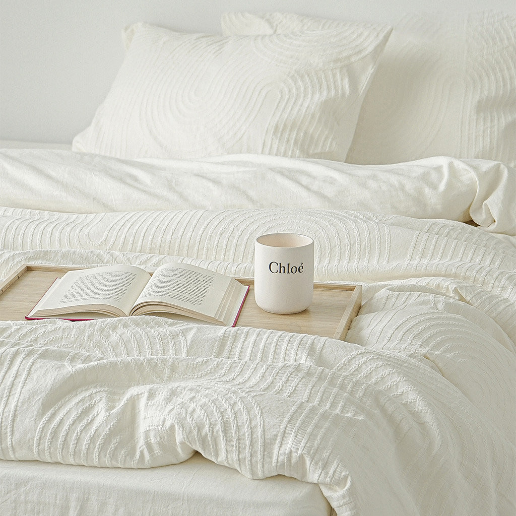 Jacquard Geometric Bedding Set