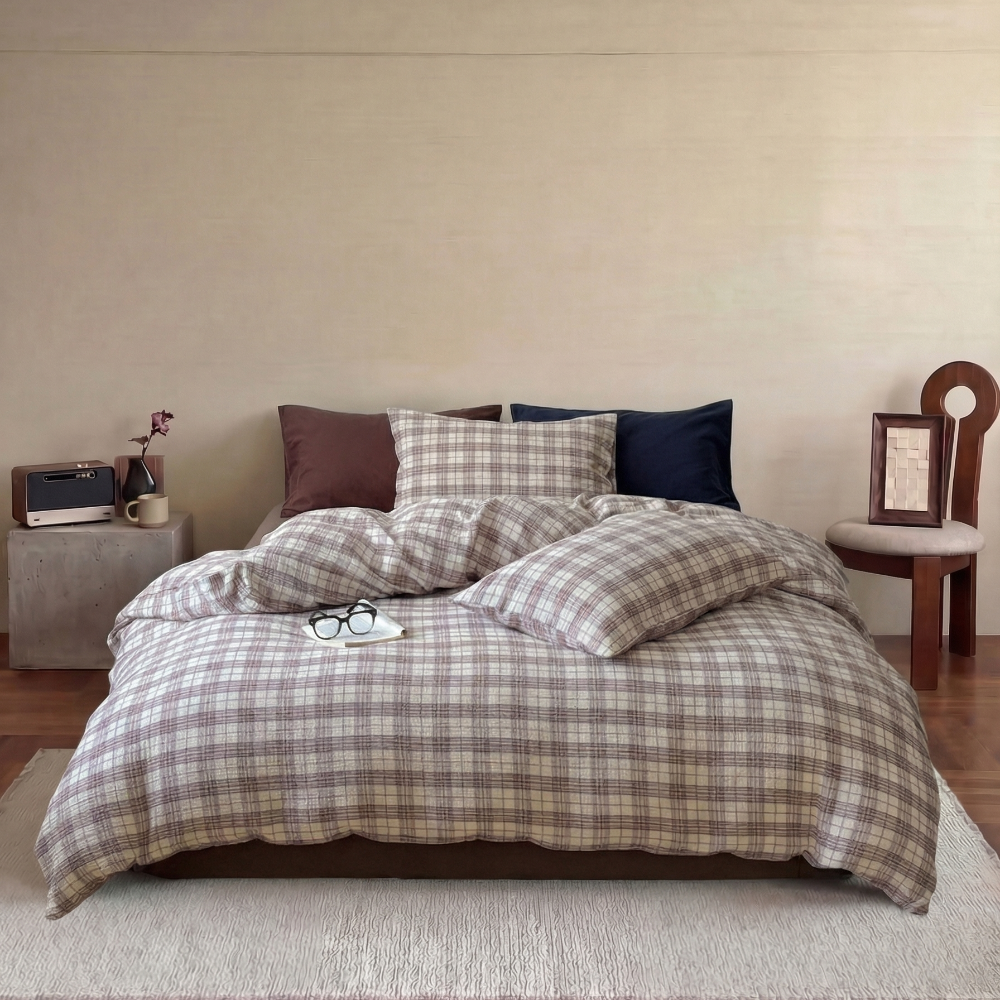 Levi Gingham Bedding Set