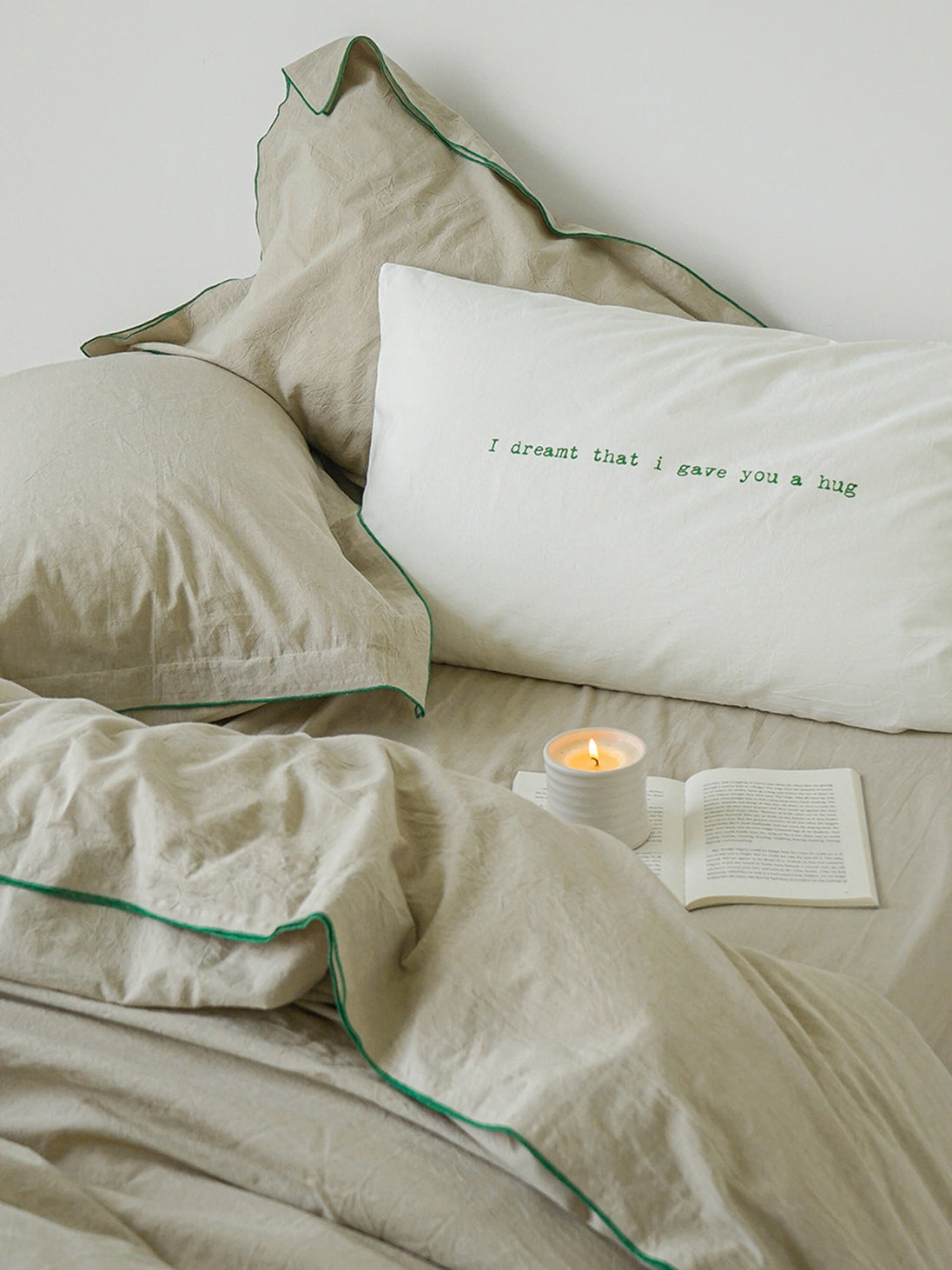 Linen Washed Cotton Bedding Set