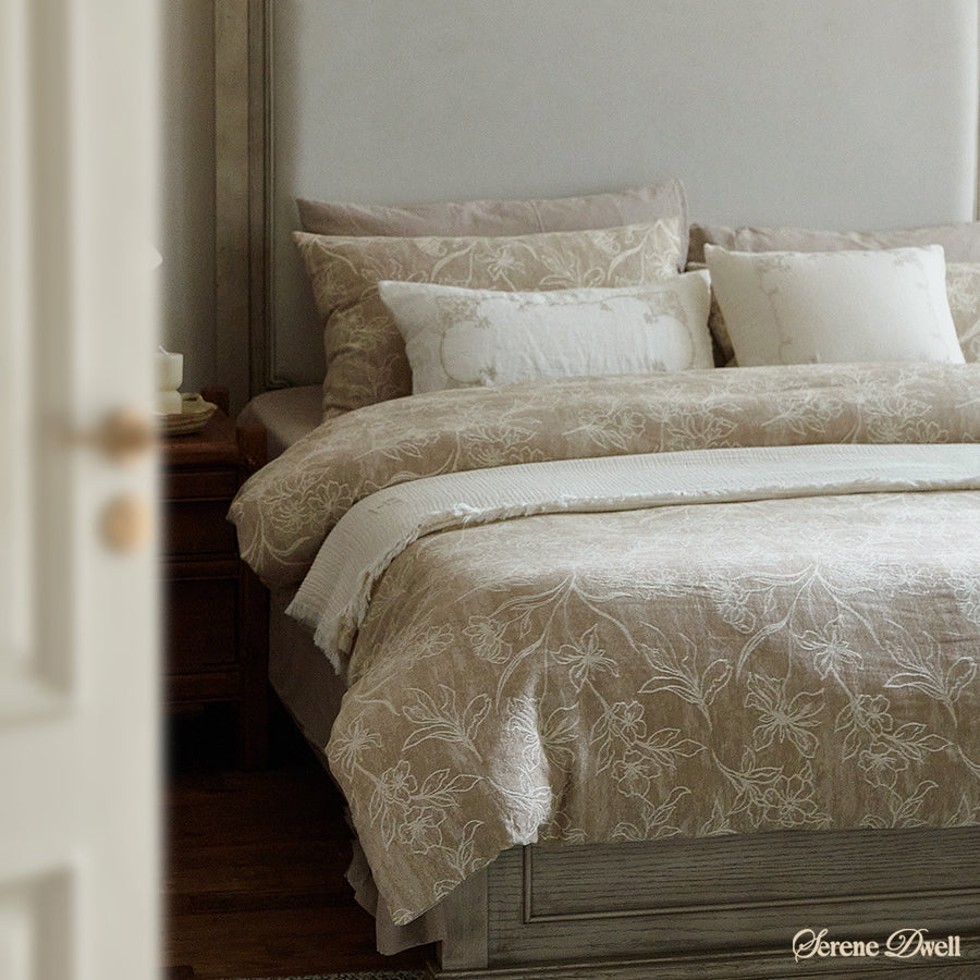 Talia Jacquard Bedding Set