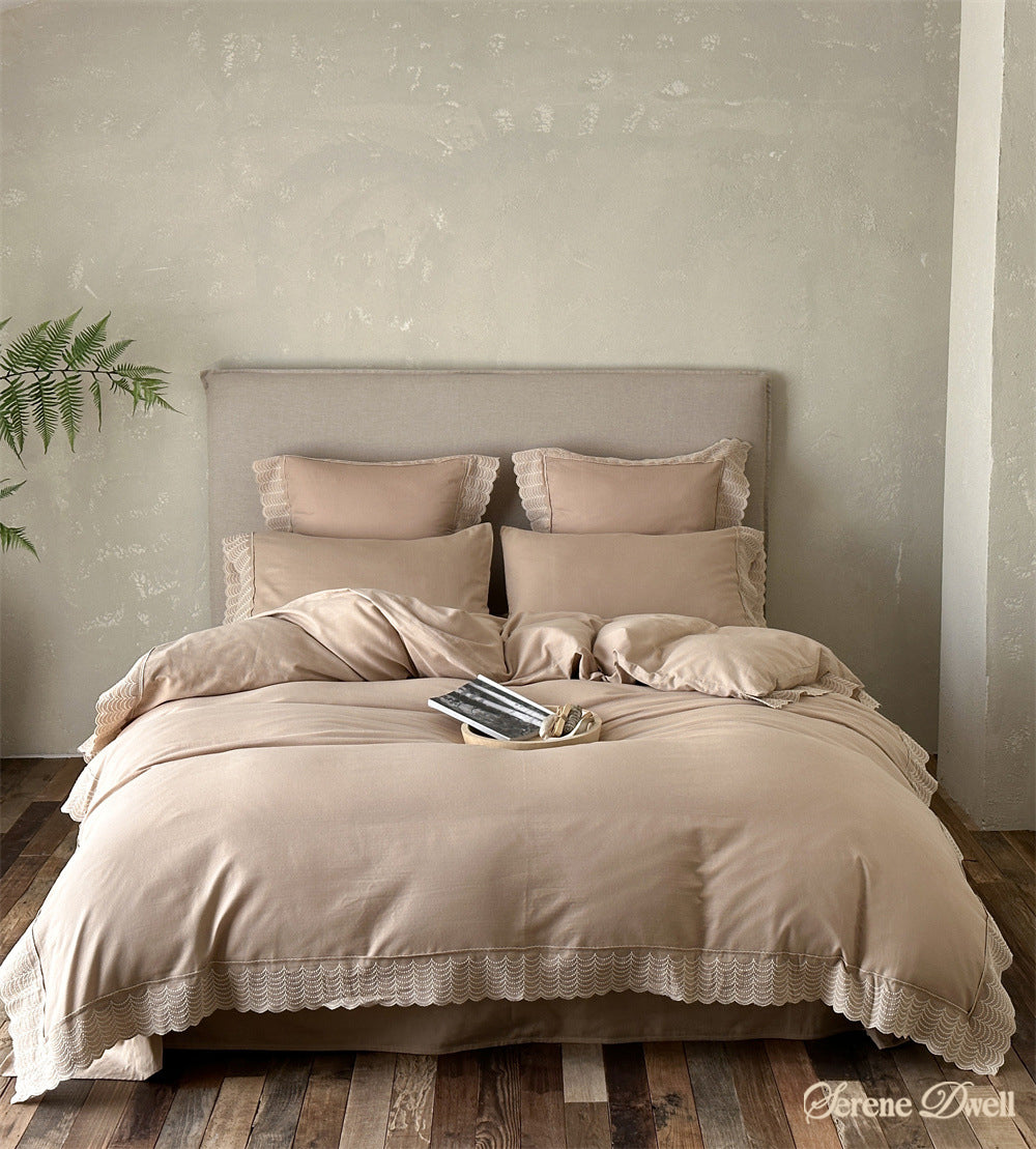 Marielle Pastel Twill Bedding Set