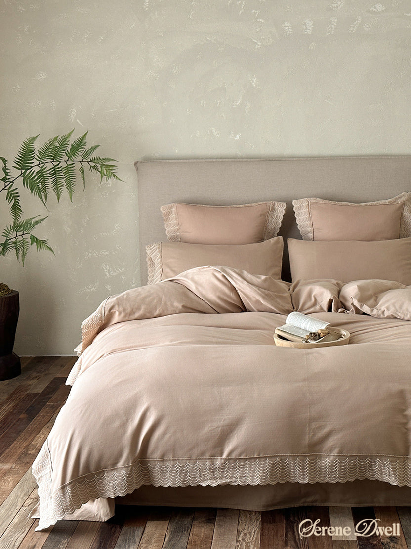 Marielle Pastel Twill Bedding Set
