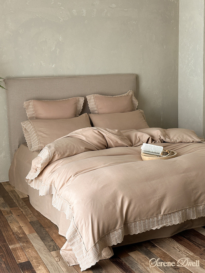 Marielle Pastel Twill Bedding Set