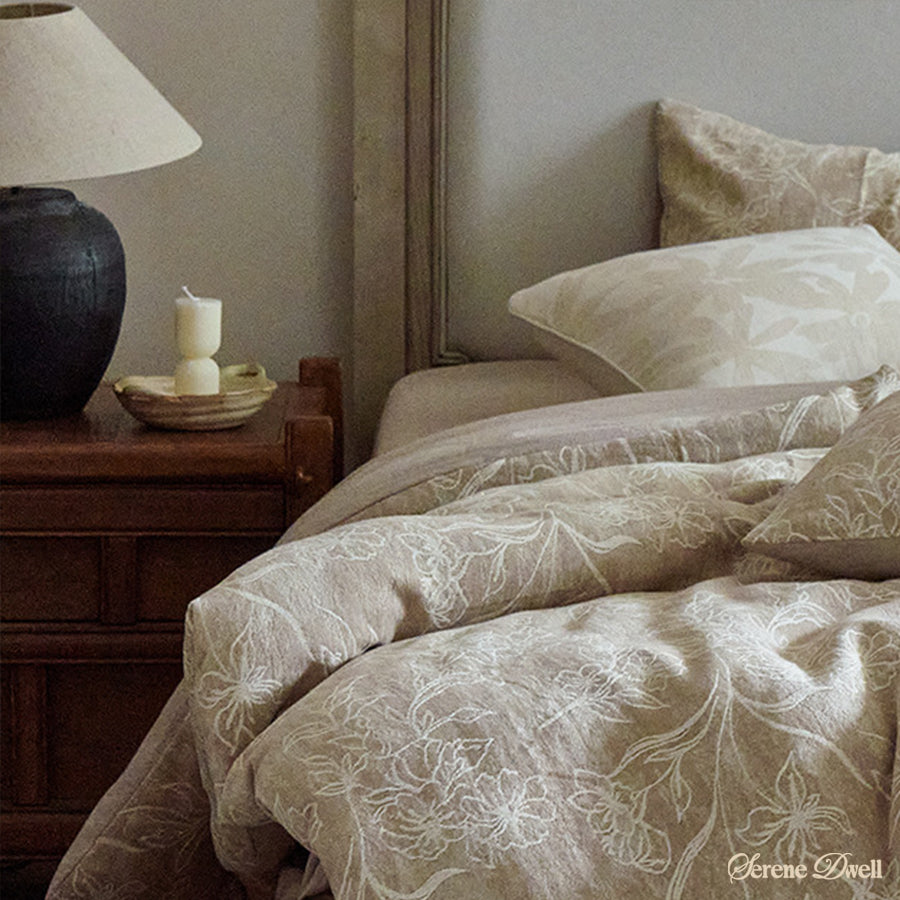 Talia Jacquard Bedding Set