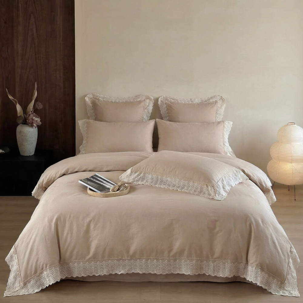 Marielle Pastel Twill Bedding Set