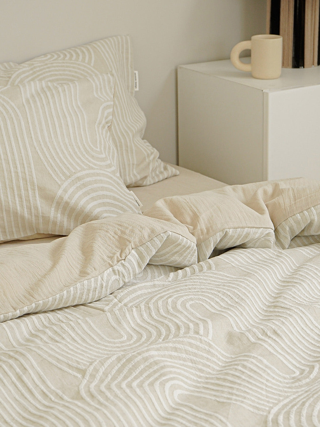 Jacquard Geometric Bedding Set