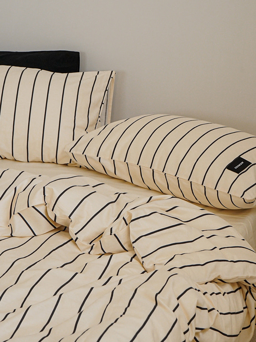 Minimalist Stripe Cotton Bedding Set