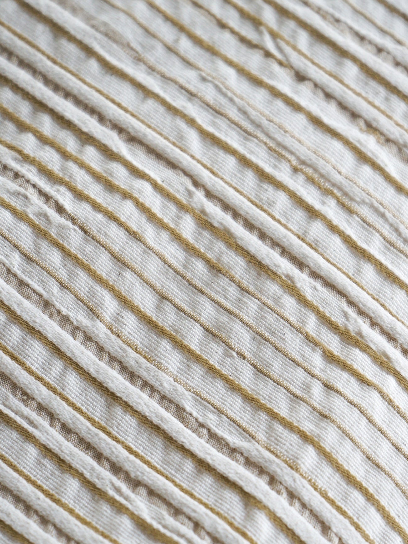 Textured Jacquard Cotton Stripe Bedding Set