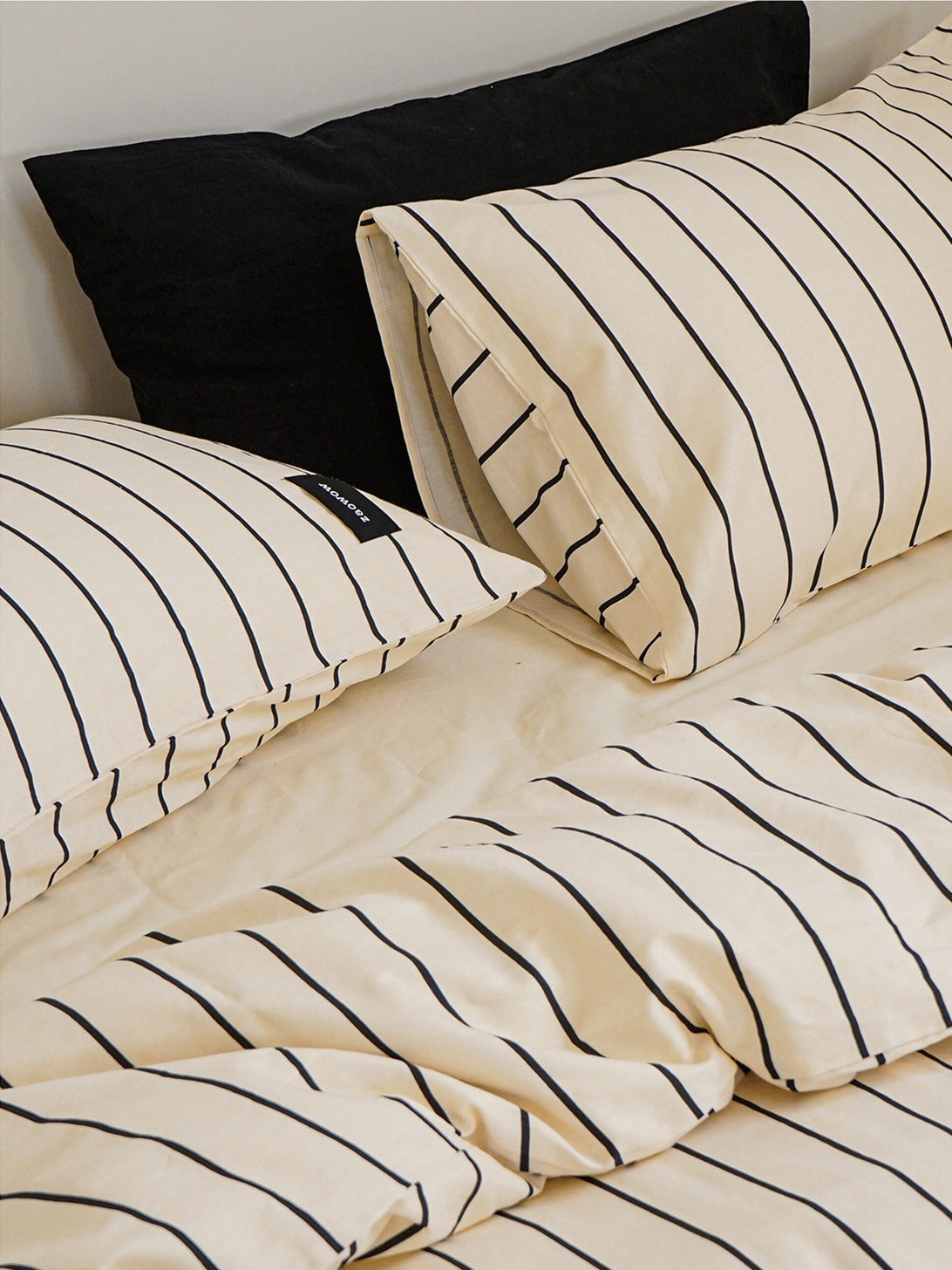 Minimalist Stripe Cotton Bedding Set