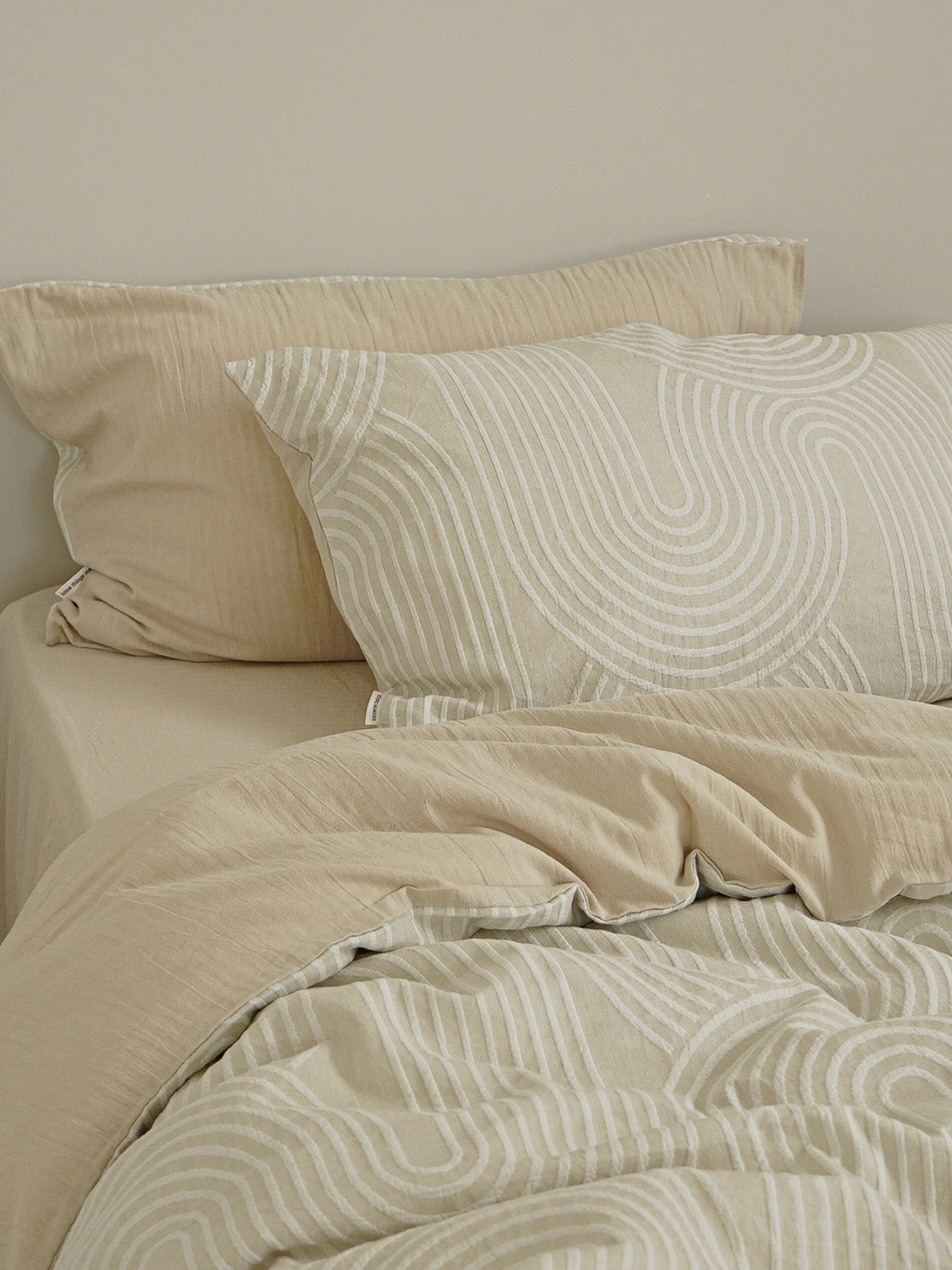 Jacquard Geometric Bedding Set