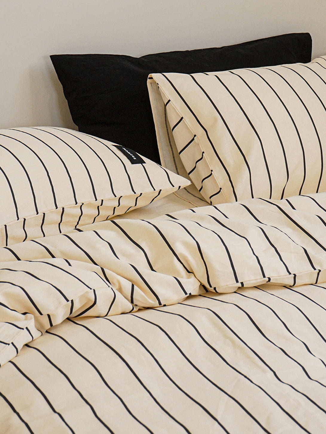 Minimalist Stripe Cotton Bedding Set