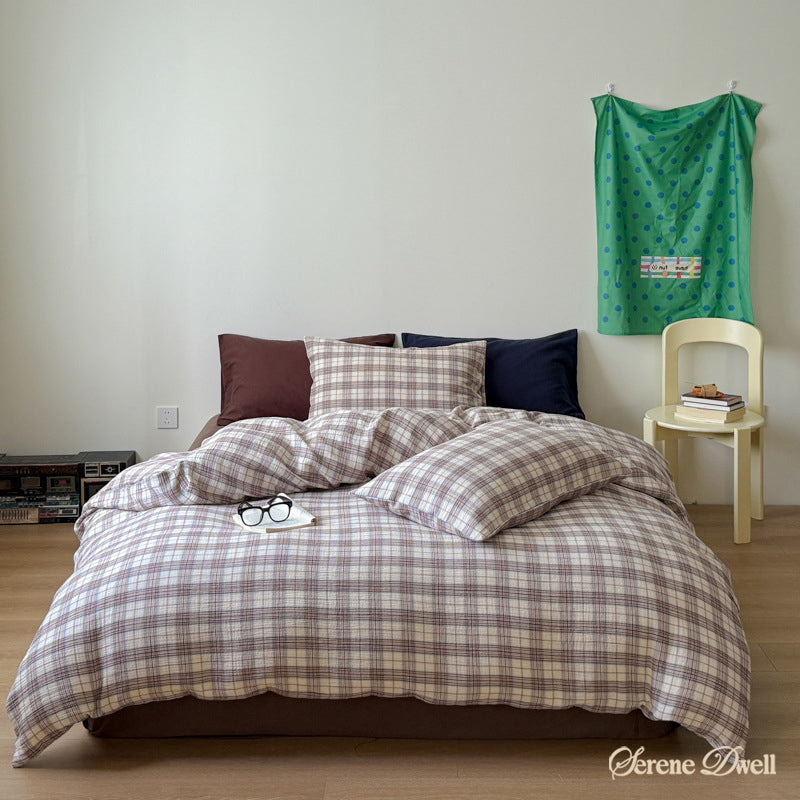 Levi Gingham Bedding Set