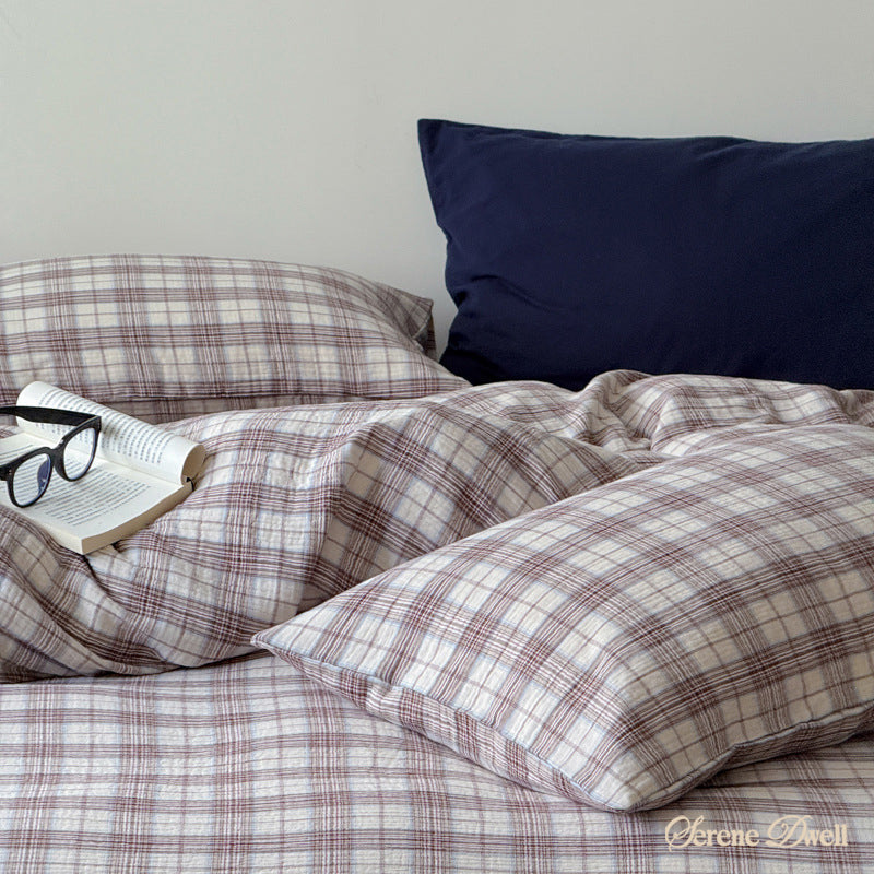 Levi Gingham Bedding Set