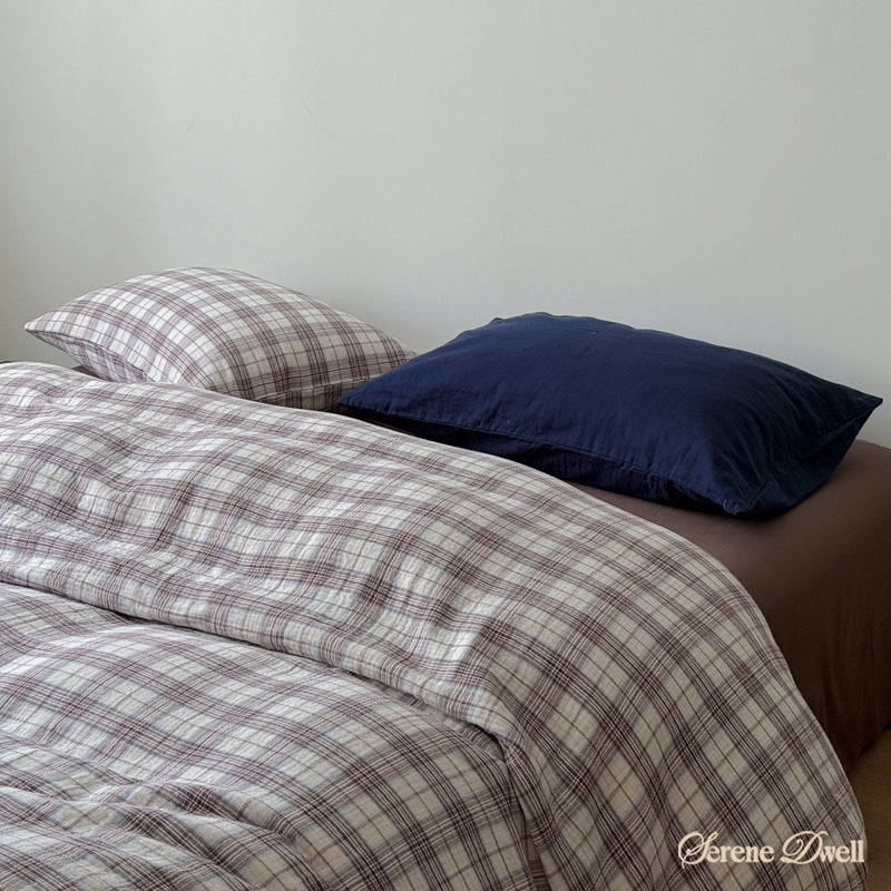 Levi Gingham Bedding Set