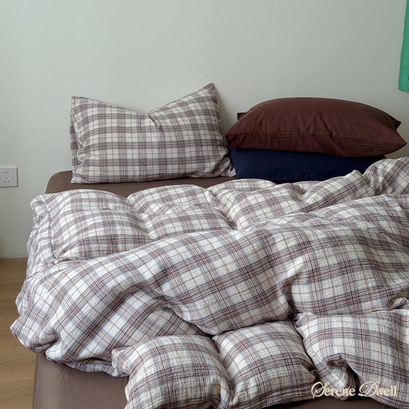 Levi Gingham Bedding Set