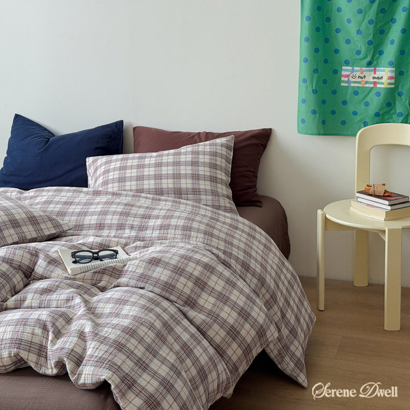 Levi Gingham Bedding Set