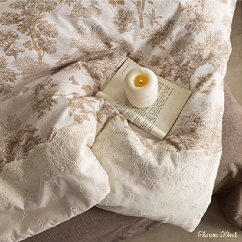 Elowen Plant Floral Bedding Set