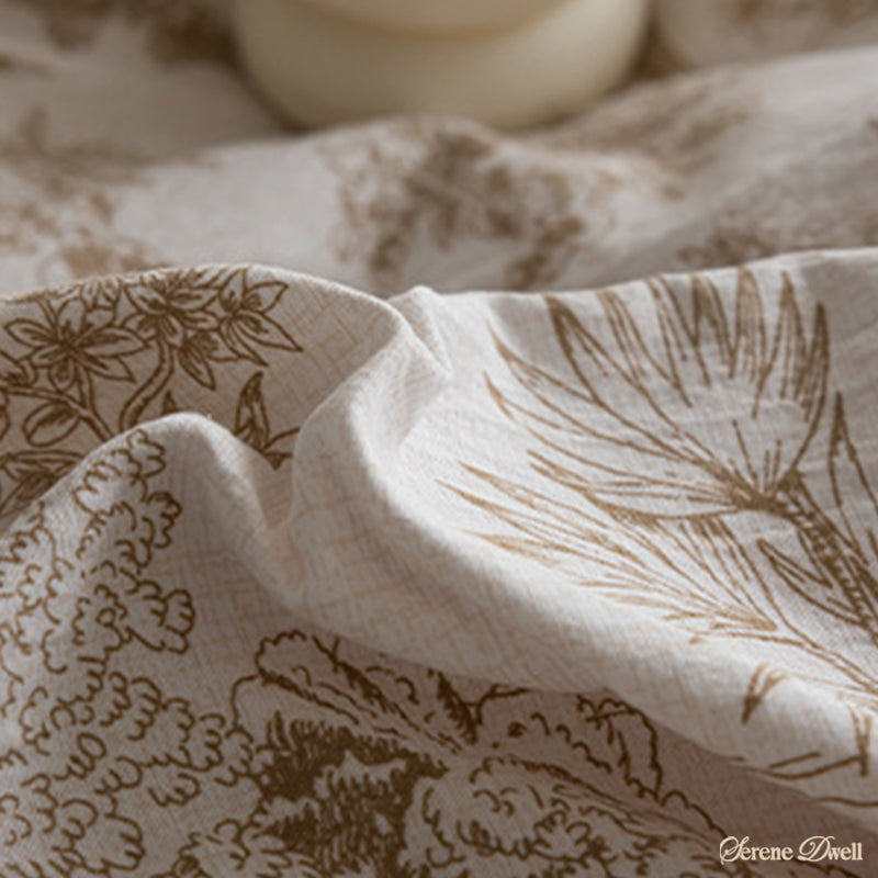 Elowen Plant Floral Bedding Set