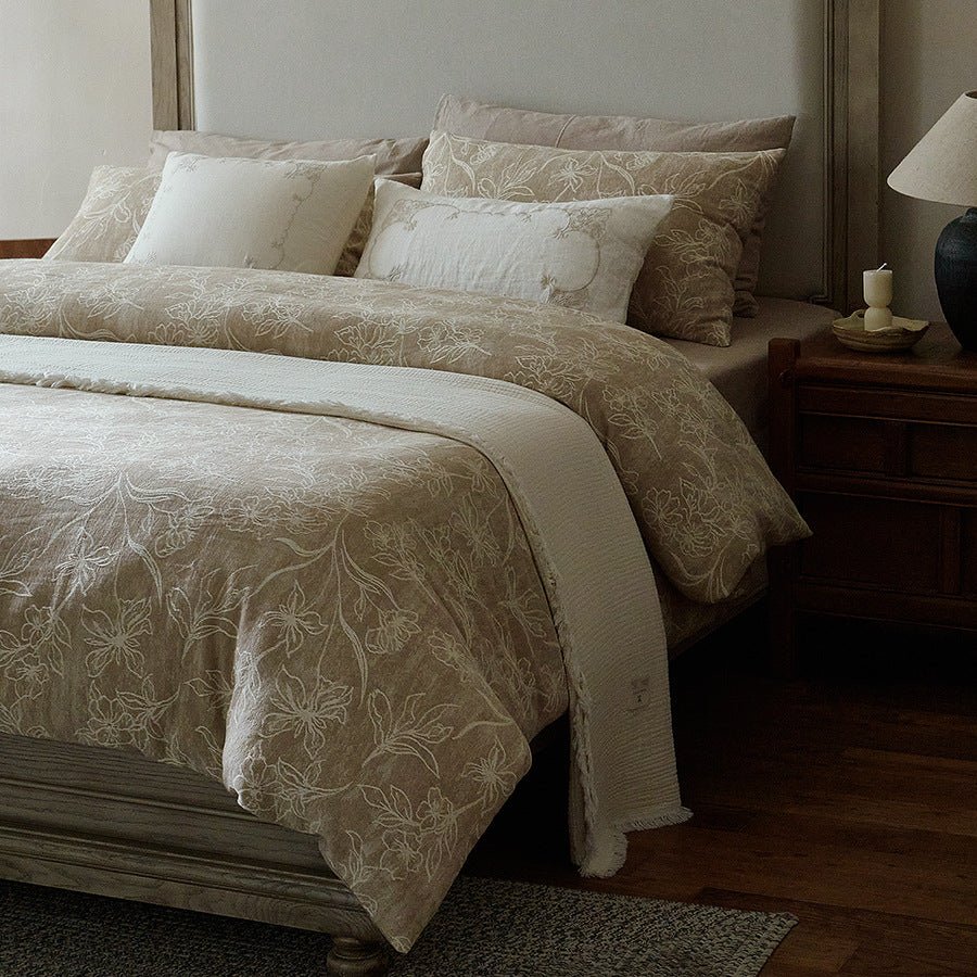 Talia Jacquard Bedding Set