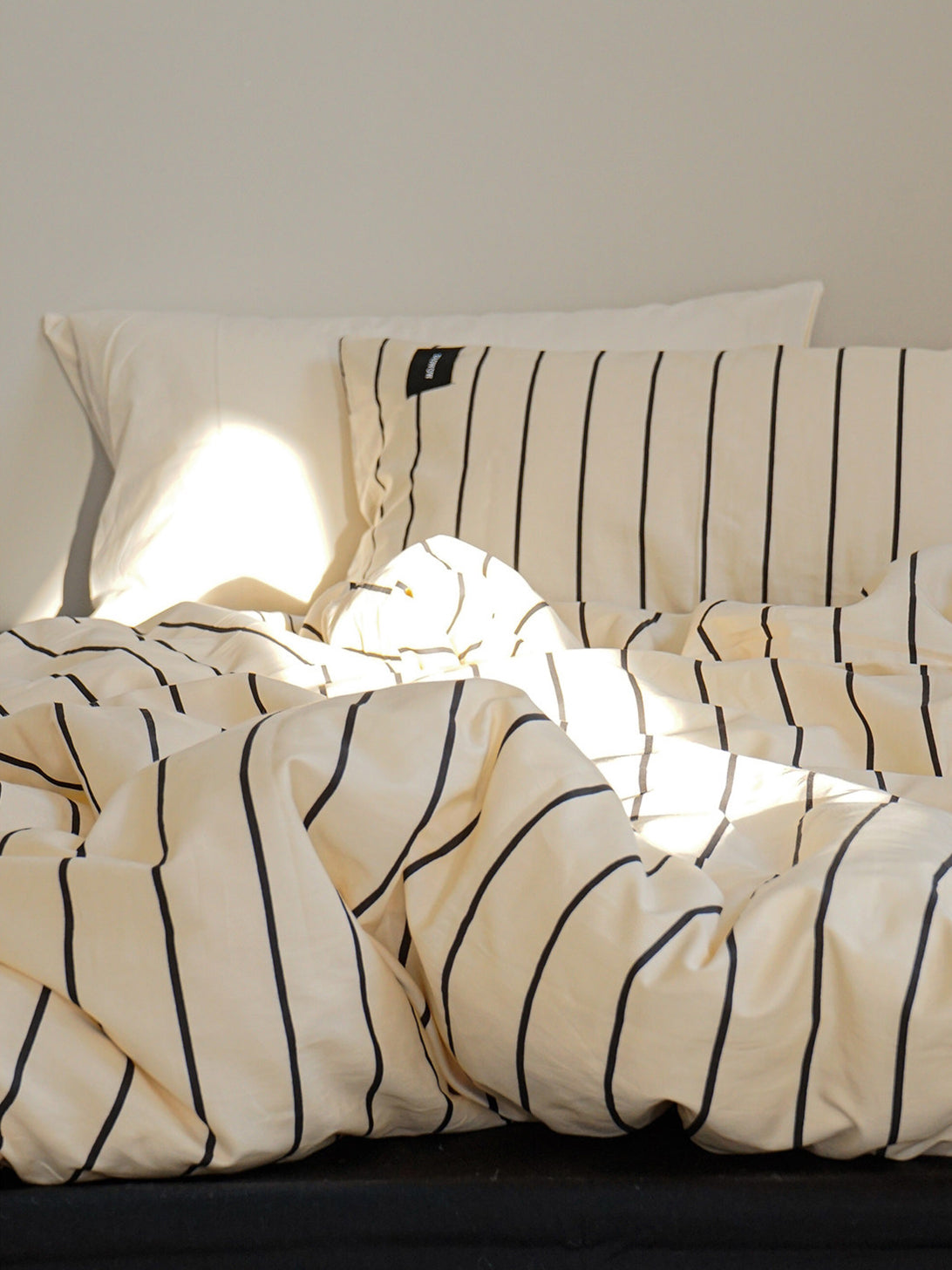 Minimalist Stripe Cotton Bedding Set