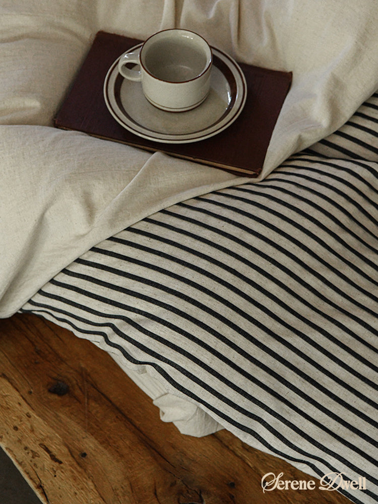 Silas Striped Jacquard Bedding Set