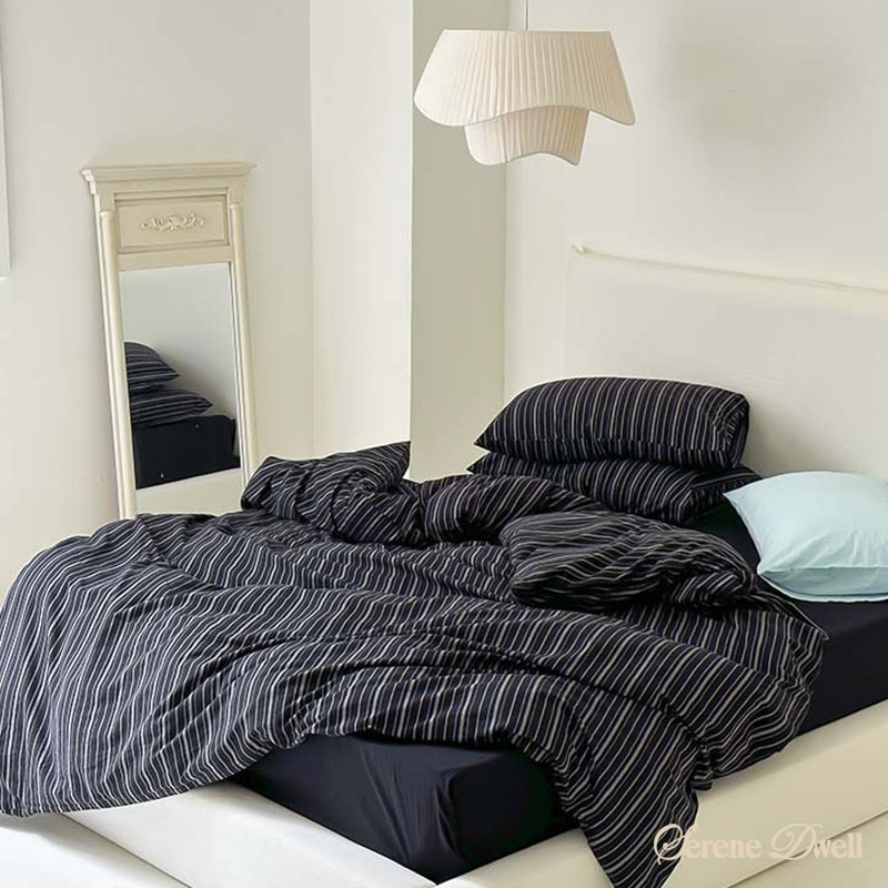 Refreshing Stripe Bedding Set